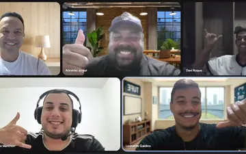 Aula ao vivo da TUFE em videochamada